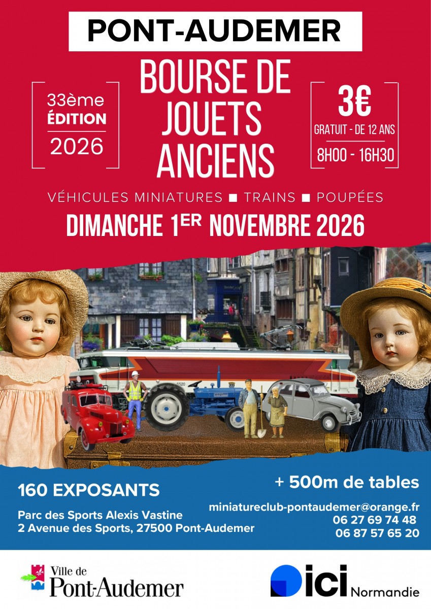 ???????? Bourse de Jouets Anciens &amp; Miniatures – Pont-Audemer ????????